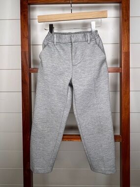 Zara Kids- Light Gray Trouser Pants with Elastic Waist